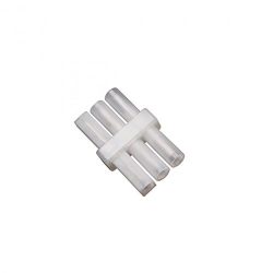 WAC Lighting BA-I-WT I Connector for Premium Line Voltage Xenon Under Cabinet, White