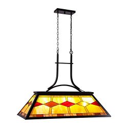 3-Light Antique Bronze Finish Billiard Pool Table Lighting, Large Kitchen Island Pendant Light,  ...