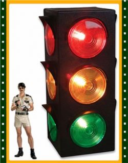 Rhode Island Novelty Elstoli 12.25″ Stop Light Lamp