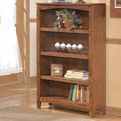 Ashley Furniture Signature Design – Cross Island Medium Bookcase – Vintage Casual Op ...