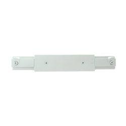 Lightolier 6054WH Lytespan Track Lighting Basic In-Line Connector Accessory, WHite