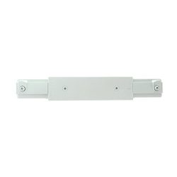 Lightolier 6054WH Lytespan Track Lighting Basic In-Line Connector Accessory, WHite