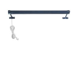 Kiven Plug in Black Linear Track Lighting Section, Black