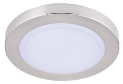 Cloudy Bay LMFFM712840BN 7.5 inch LED Mini Flush Mount Ceiling Light 4000K Cool White Dimmable 1 ...