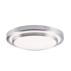 AFSEMOS 11.8-Inch LED Flush Mount Ceiling Light,32W LED Ceiling Lights, Cool White 6000K 2600LM, ...