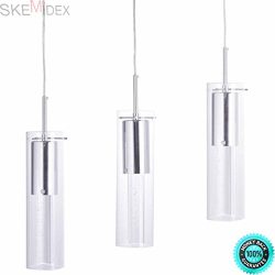 SKEMiDEX—3-Light Chandelier Lighting Fixture Pendent Lamp Home Dining Room This modern and ...