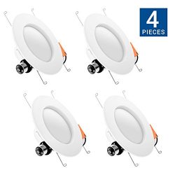 HyperSelect 6 Inch LED Downlight (5 Inch Compatible), 14W (75W Replacement), Retrofit LED Recess ...