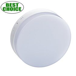 W-LITE Surface Mount Round Led Ceiling Light 12W 960LM Flushmount Panel Lighting Super Bright Do ...