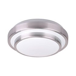 AFSEMOS 8.3-Inch LED Flush Mount Ceiling Light, 12W 960LM 80W Incandescent (22W Fluorescent) Bul ...