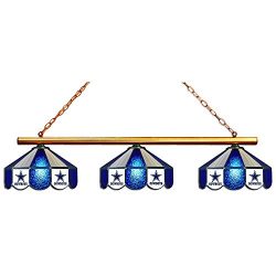 Imperial Officially Licensed NFL Merchandise: Tiffany-Style Stained Glass Billiard/Pool Table 3  ...