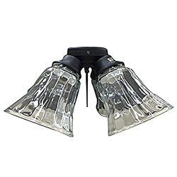 Harbor Breeze Black Finish Ceiling Fan Light Kit