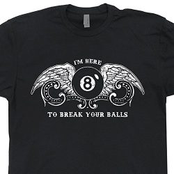 XXL – Billiards T Shirts Funny Pool League Saying Slogan Pun Shirt Gift for Player I’ ...