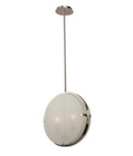 Artcraft Lighting Harbor Point 3-Light Pendant, Satin Nickel