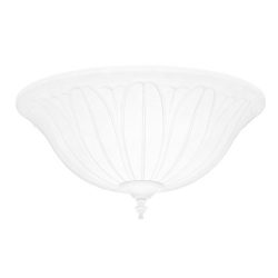 Hunter 99158 White Cased Bowl Light Kit