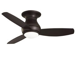 Emerson, CF144LORB Curva Sky 44-inch Indoor/Outdoor Ceiling Fan, 3-Blade Ceiling Fan with LED Li ...