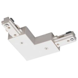Nora Lighting NT-313 L-Connector with I-Connector Cover, White