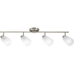 Progress Lighting P3362-09 GU24 Wall Ceiling Mount Rail, 4-18-watt