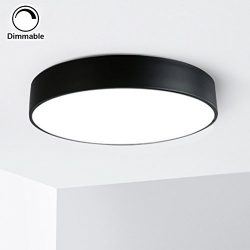 Sunglobal 20W LED Flush Mount Ceiling Light, Ultra-thin 5cm,12-inch,4000k Natural light,1360lm,  ...