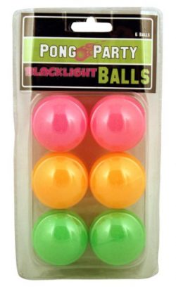 Black Light Pong Ball Pack