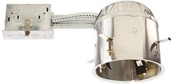 Elco Lighting EL55RICA 5″ Airtight IC Shallow Remodel Housing