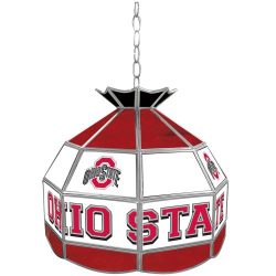 NCAA Ohio State University Tiffany Gameroom Lamp, 16″