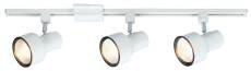 National Brand Alternative 671907 Head Track Light Kits with 3 Heads, White