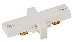 Juno Trac-Master White Miniature Straight Connector