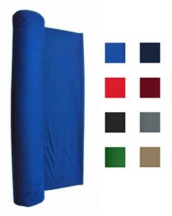 Performance Grade Pool Table Felt – Billiard Cloth – For A 7 Foot Table Blue