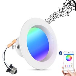 Unibank Smart life Smart Downlight, iLintek Bluetooth Smart Multicolor Full Function LED Downlig ...