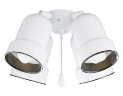 Emerson Ceiling Fans CFMLK4ORB 4-Light Bullet Light Fixture with Adjustable Arms