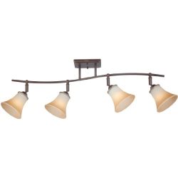 Quoizel DH1404PN Duchess 4-Light Track Light, Palladian Bronze