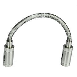 Allen + Roth Flexible Track Connector Brushed Nickel Finish