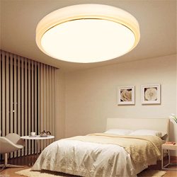 18W Round LED Ceiling Light Fixture Lighting Flush Mount Pendant Lamp Bedroom