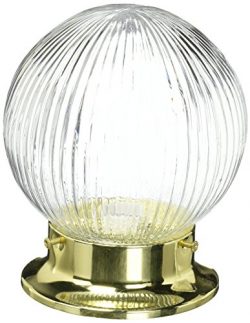 Design House 500629 Millbridge 1 Light Ceiling Light, Polished Brass