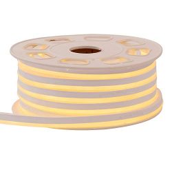 shine decor Led Neon Lights, dimmable 3000K Warm White Rope Lights, Update Waterproof 2835 120Le ...