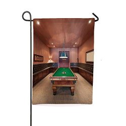 iPrintsophierhome Garden Banner Outdoor Flag Flags,in Mansion Pool Table Billiard Lifestyle Phot ...