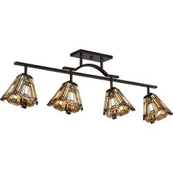 Quoizel TFIK1404VA 4-Light Inglenook Track Light in Valiant Bronze