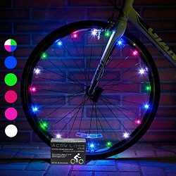 Activ Life LED Bicycle Wheel Lights (2 Tires, Multicolor) Best Xmas Gifts for Kids – Top X ...