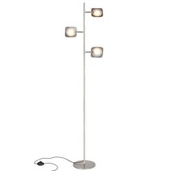 Brightech Tree Spotlight LED Floor Lamp – Very Bright Reading, Craft and Makeup 3 Light St ...