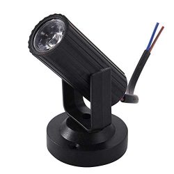 KOBWA Mini Stage Spotlight,LED Portable Stage Lights Moving Head Rotating Track Lighting Beam Pi ...