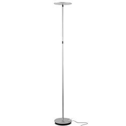 Brightech Sky LED Torchiere Super Bright Floor Lamp – Tall Standing Modern Pole Light for  ...