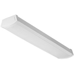 Lithonia Lighting FMLWL 24 840 Non-Dimmable Narrow Wrap Light, 1, 120 V, 1200 Lumens, 50000 Hr,  ...