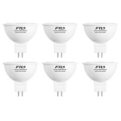 MR16 LED Bulb,12v 50W Equivalent Halogen Replacement Bulbs 3000K Warm White GU5.3 Bipin 5W 40-De ...