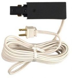 Juno Lighting R22BL Cord and Plug Connector, Black