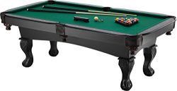 Fat Cat Kansas 7-Foot Billiard/Pool Game Table with Eagle Claw and Ball Legs