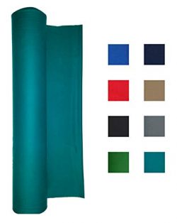 21 Ounce Pool Table Felt – Billiard Cloth – for 9 Foot Table Standard Green