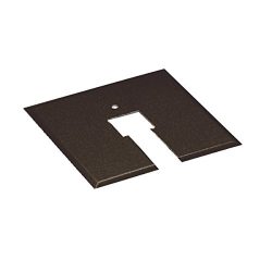 WAC Lighting CP-DB Canopy Plate for Junction Box, Dark Bronze