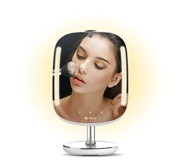 HiMirror Mini 16G: Smart beauty mirror with LED makeup lights, makeup vanity Mirror with touch s ...