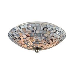 Elk Lighting 10401/2 Close-to-Ceiling-Light-fixtures, Gray