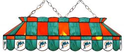 Imperial Officially Licensed NFL Merchandise: Tiffany-Style Stained Glass Billiard/Pool Table Li ...